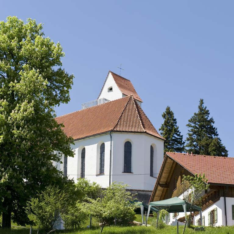 Panoramagasthof Auf Dem Auerberg Bernbeuren Extérieur photo