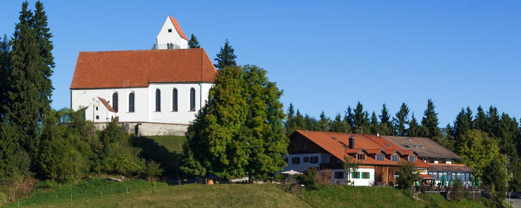 Panoramagasthof Auf Dem Auerberg Bernbeuren Extérieur photo