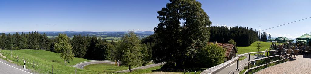 Panoramagasthof Auf Dem Auerberg Bernbeuren Extérieur photo