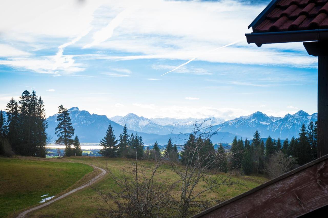 Panoramagasthof Auf Dem Auerberg Bernbeuren Extérieur photo